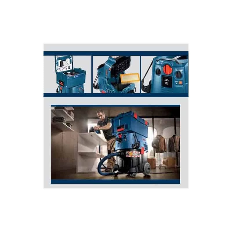 Aspirateur De Chantier BOSCH Aspirateur Classe M 55L 1200 W- GAS55M AFC - 06019C33W0 2 Aspirateur De Chantier BOSCH Aspirateur Classe M 55L 1200 W- GAS55M AFC - 06019C33W0 – Image 2