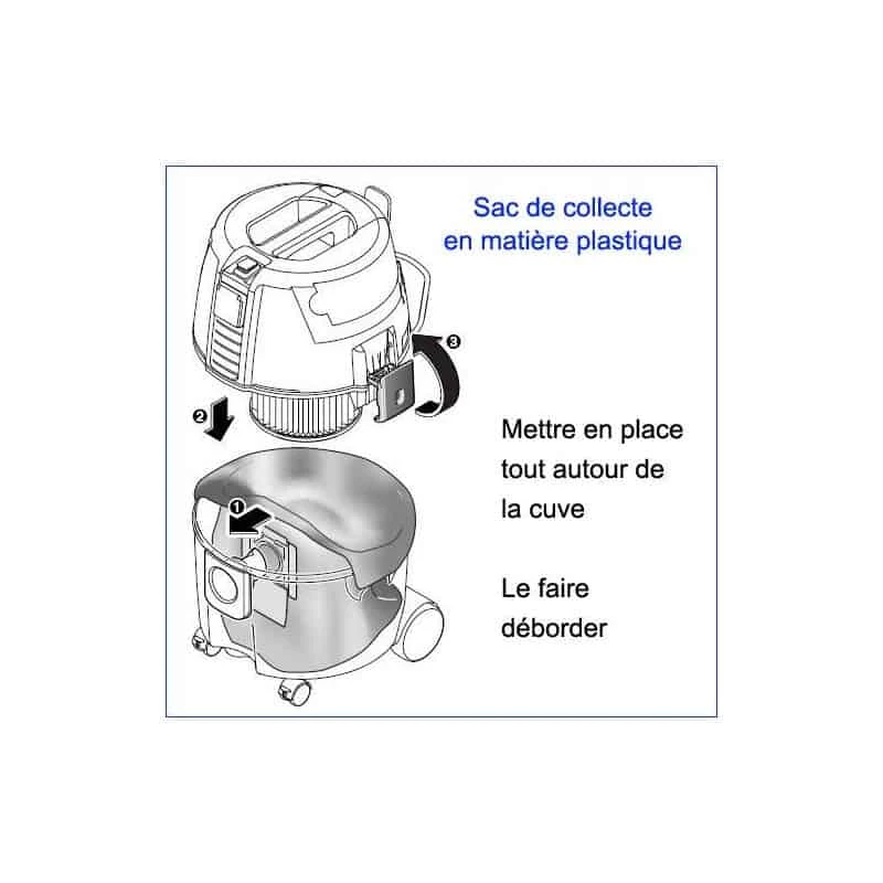 Aspirateur De Chantier BOSCH Aspirateur Classe M 55L 1200 W- GAS55M AFC - 06019C33W0 4 Aspirateur De Chantier BOSCH Aspirateur Classe M 55L 1200 W- GAS55M AFC - 06019C33W0 – Image 4
