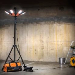 Lampe & Projecteur BRENNENSTUHL Projecteur LED Portable 360° R17000 - 9171411160 -Atelier Chantier Soldes brennenstuhl projecteur led portable 360 r17000 9171411160 5
