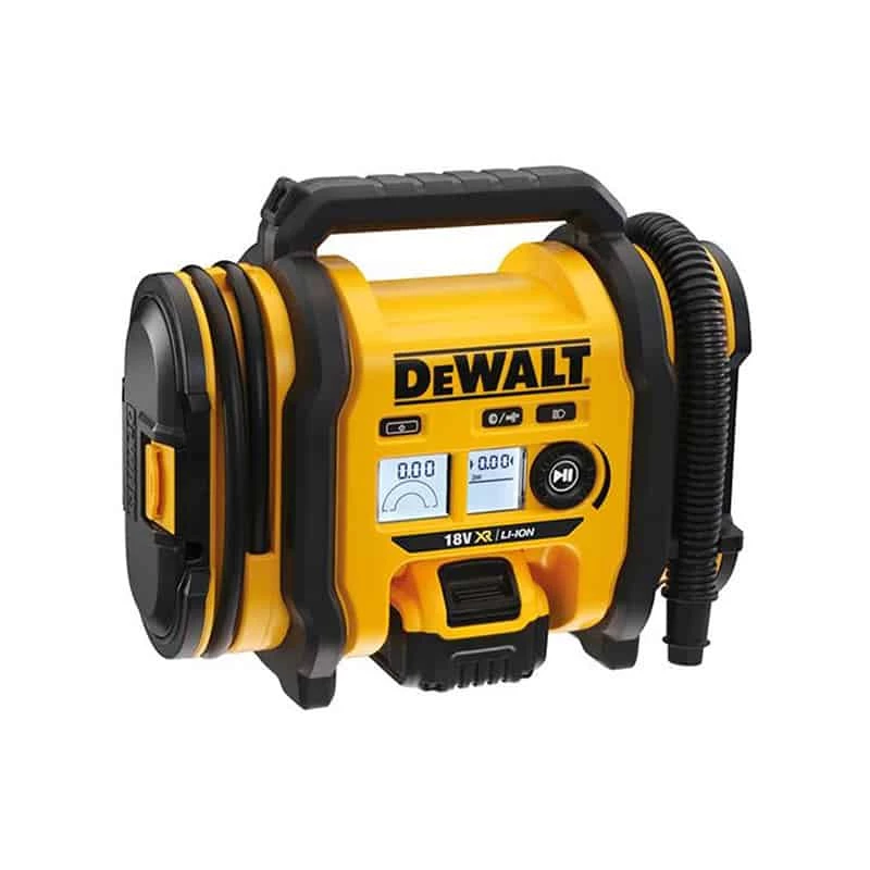 Compresseur D'air DEWALT Gonfleur Sans Fil XR 18V Solo - DCC018N 1 Compresseur D'air DEWALT Gonfleur Sans Fil XR 18V Solo - DCC018N