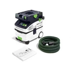 Aspirateur De Chantier FESTOOL Aspirateur 1200W 15L Classe M CTM MIDI I CLEANTEC - 574822