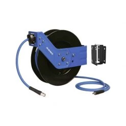 Accessoires Compresseur LACME Enrouleur Auto 15m +2m Ø9.5mm LACM'FLEX + Support - 326215