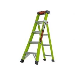 Echelle Télescopique & Escabeau LITTLE GIANT Escabeau En Fibre De Verre 4 Marches KING KOMBO - 13580