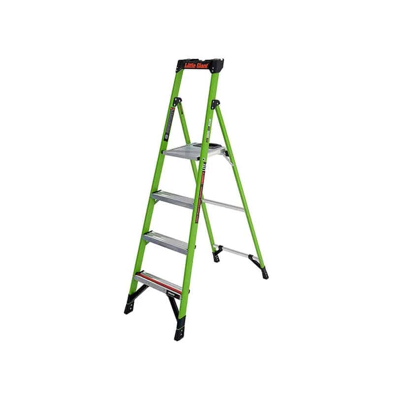 Echelle Télescopique & Escabeau LITTLE GIANT Escabeau En Fibre De Verre 4 Marches MIGHTYLITE - 15366 1 Echelle Télescopique & Escabeau LITTLE GIANT Escabeau En Fibre De Verre 4 Marches MIGHTYLITE - 15366