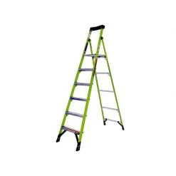 Echelle Télescopique & Escabeau LITTLE GIANT Escabeau En Fibre De Verre 6 Marches MIGHTYLITE - 15368