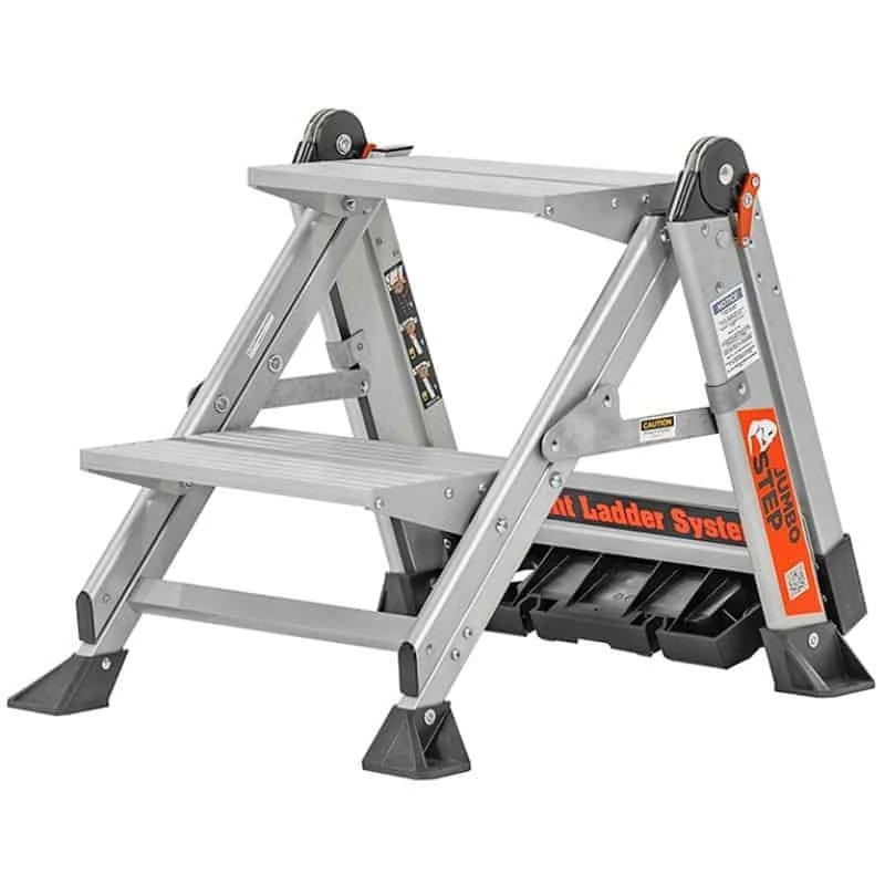 Echelle Télescopique & Escabeau LITTLE GIANT Marche Pied JUMBO STEP 2 Marches - LIG-11902 2 Echelle Télescopique & Escabeau LITTLE GIANT Marche Pied JUMBO STEP 2 Marches - LIG-11902 – Image 2
