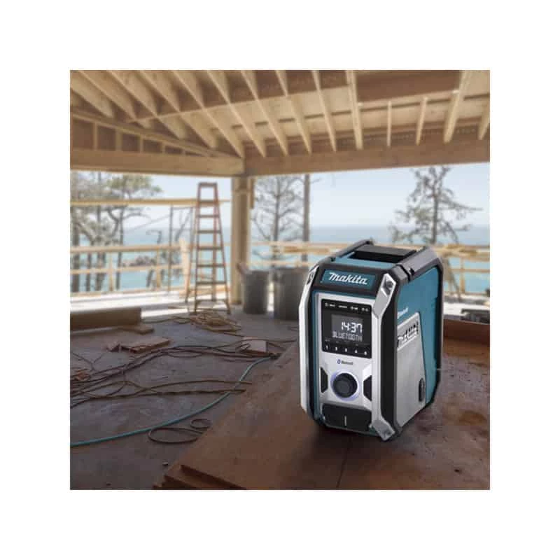 Radio De Chantier & Enceinte MAKITA Radio De Chantier Bluetooth 10.8V à 18V Solo - DMR114 2 Radio De Chantier & Enceinte MAKITA Radio De Chantier Bluetooth 10.8V à 18V Solo - DMR114 – Image 2