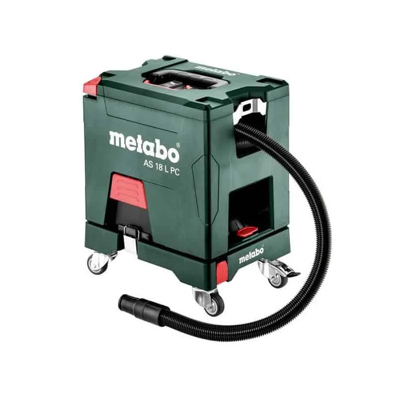 Aspirateur De Chantier METABO Aspirateur Sans Fil 18V Solo AS18LPC + Roulettes - 691060000 2 Aspirateur De Chantier METABO Aspirateur Sans Fil 18V Solo AS18LPC + Roulettes - 691060000 – Image 2