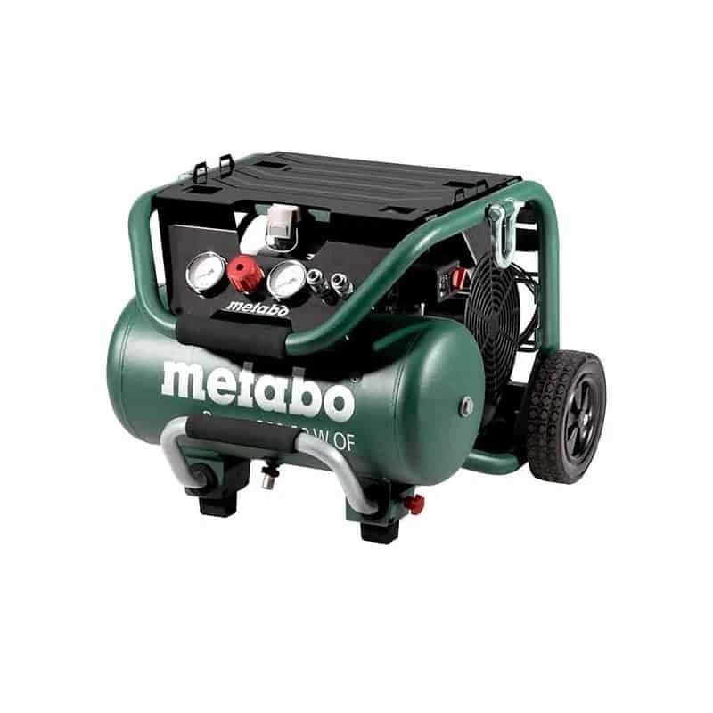 METABO Compresseur D'air Sans Huile 20L POWER 400-20WOF - 601546000 1 METABO Compresseur D'air Sans Huile 20L POWER 400-20WOF - 601546000