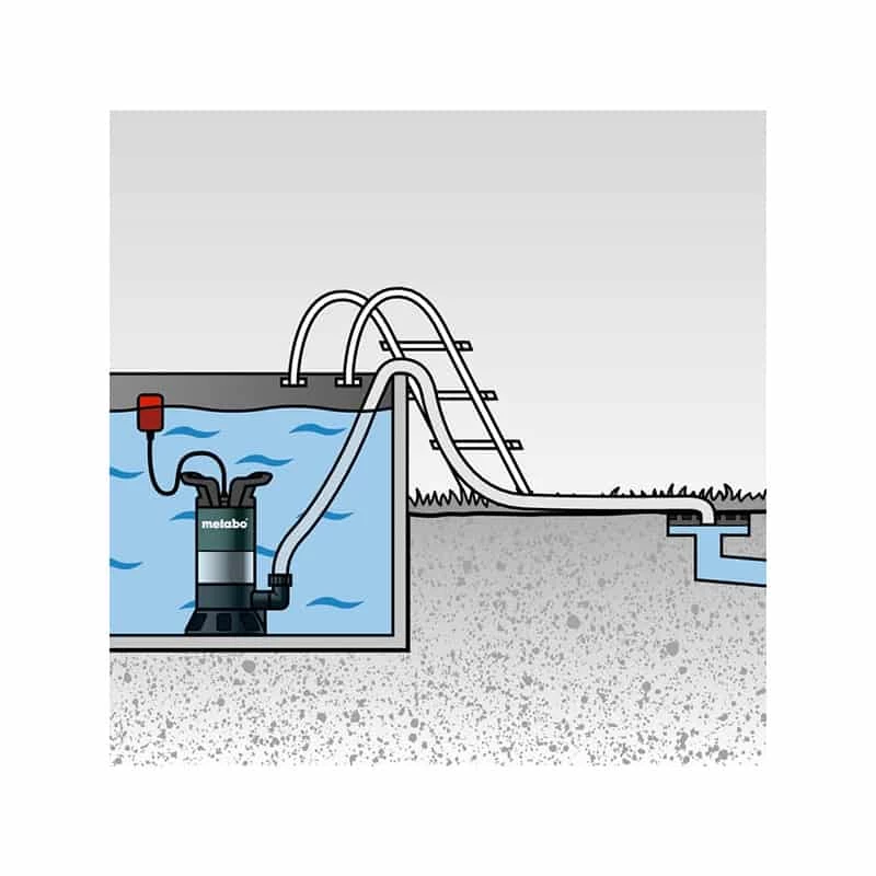 Pompe De Relevage Eaux Usées METABO Pompe Immergée Eaux Usées 450W PS7500S Set - 690864000 2 Pompe De Relevage Eaux Usées METABO Pompe Immergée Eaux Usées 450W PS7500S Set - 690864000 – Image 2