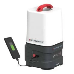 Lampe & Projecteur SCANGRIP Lampe De Travail 360º 10 000 Lumens Solo AREA 10 CAS - 03.6103 -Atelier Chantier Soldes scangrip lampe de travail 360 10 000 lumens solo area 10 cas 036103 2