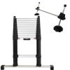 Echelle Télescopique & Escabeau TELESTEPS Echelle Télescopique 3.50m Prime +barre Stab.+ 2 Pieds Secu